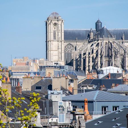 شقة Escale Au Coeur Du Mans, Entre Gare Et Centre لو مان المظهر الخارجي الصورة